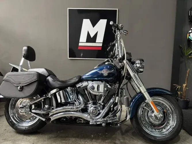 HARLEY-DAVIDSON FAT BOY FLSTF 2013 - Revisada - Impecável - Com vários acessórios