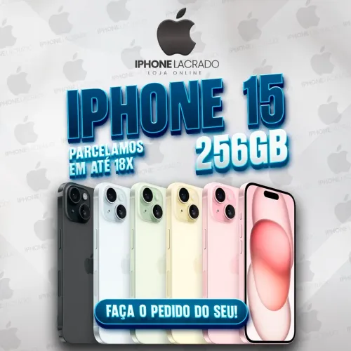 iPhone 15 256gb lacrado