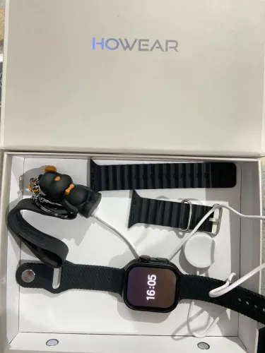 Vendo Smartwatch HOWEAR + carregador 3 em 1