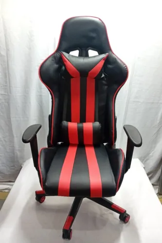 Cadeira Gamer em Couro PU Reclinável 180°