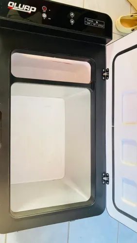 Geladeira Portátil OLUAP 40 Lt com Tampa de Vidro "SÓ HOJE"