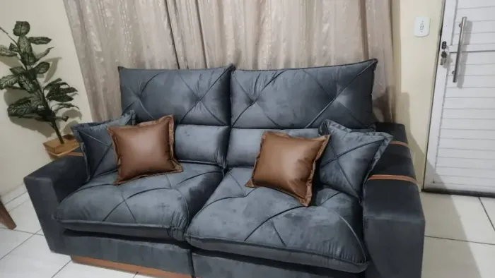 SOFÁ LUXO EM PROMOÇÃO DE COPA DEIXE SUA SALA LINDA