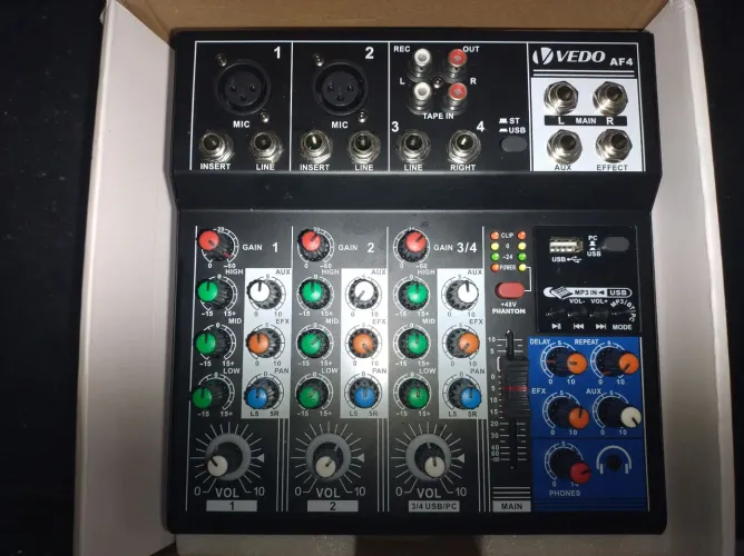 Mesa de som vedo af4 