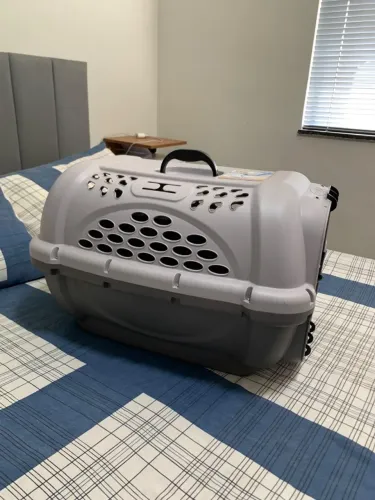 Caixa de Transporte Pet Plast Pet Panther - Nº 5 (Excelente Estado)