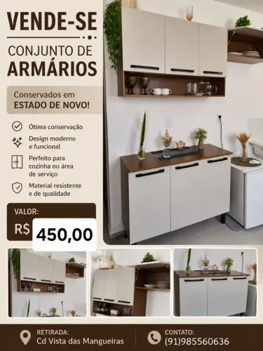 Comboio de móveis. Motivo da venda: Mudança imediata de Estado.