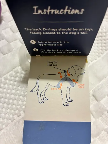 Guia/ peitoral TOP PAW Comfort Slip on Harness