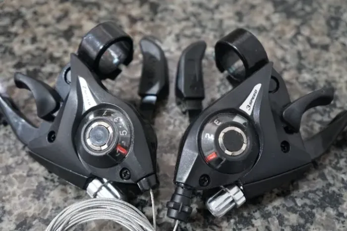 Passador Alavanca Rapid Fire 21 Marchas 7v Tipo Shimano Mtb 7x3