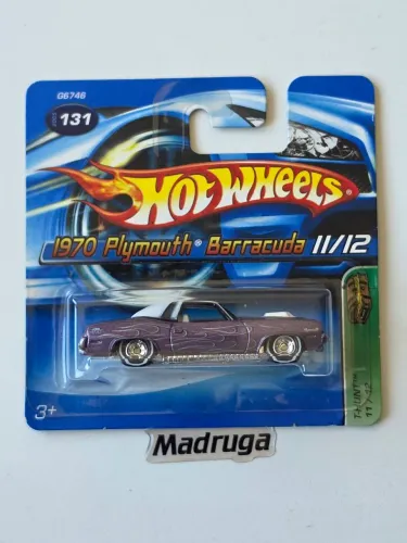 Hot Wheels TH STH Plymouth Barracuda 2005 - T Hunt Super Treasure Hunts 