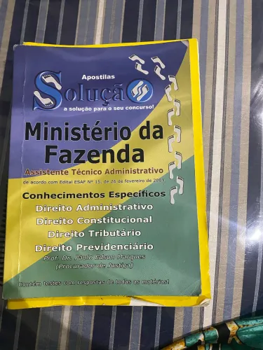 7 livros para concurso 