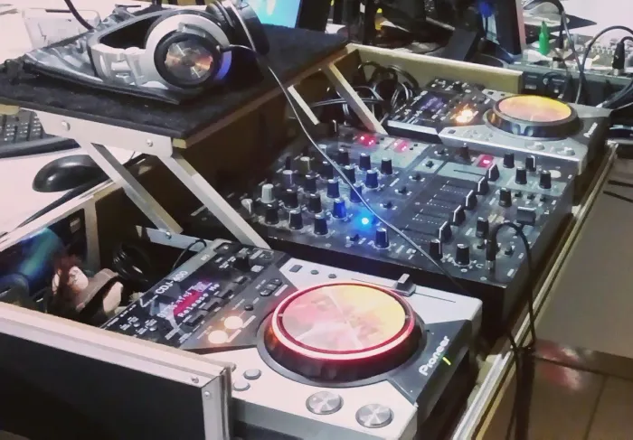 Kit Cdj, Mixer com case profissional para Dj