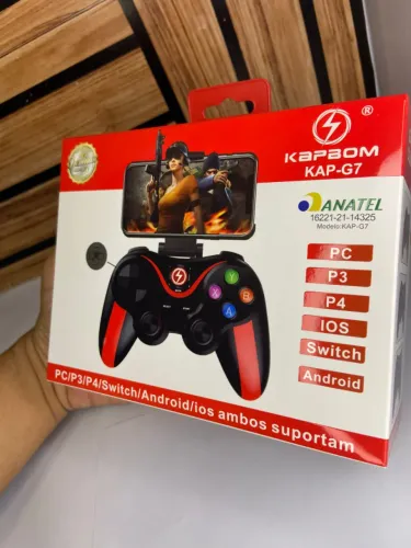 Controle Bluetooth Wireless Gamer Mobile - KAP-G7 Kapbom an4