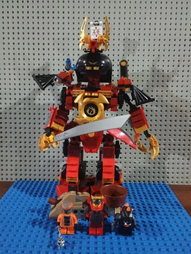 Lego Ninjago Samurai Mech 9448