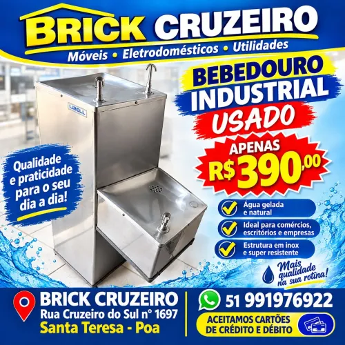Bebedouro Industrial