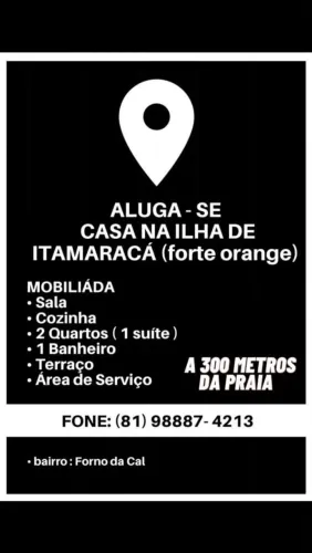 Casa pra alugar próximo a praia