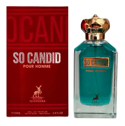 Perfume Maison Alhambra So Candid Pour Homme Eau de Parfum Masculino 100ml