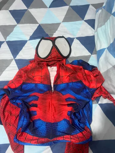 Cosplay fantasia homem aranha clássico