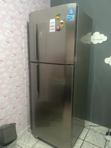 Vendo geladeira inox