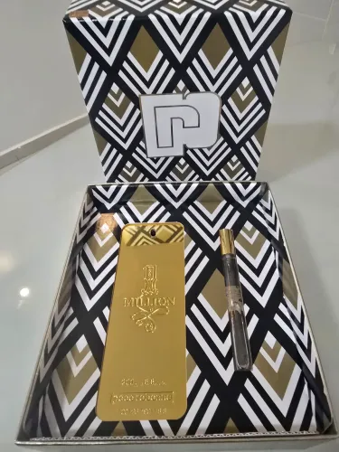 Cofret perfume One Million Paco Rabanne 200 ml e pocket spray de viagem 10 ml