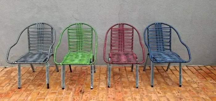 Cadeiras fio duplo cestinha,material resistente suporta 150kg,diretamente da fábrica 