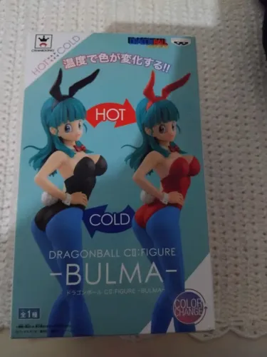 Boneco bulma coelha bunny dragon ball original rara banpresto figure na com caixa completa
