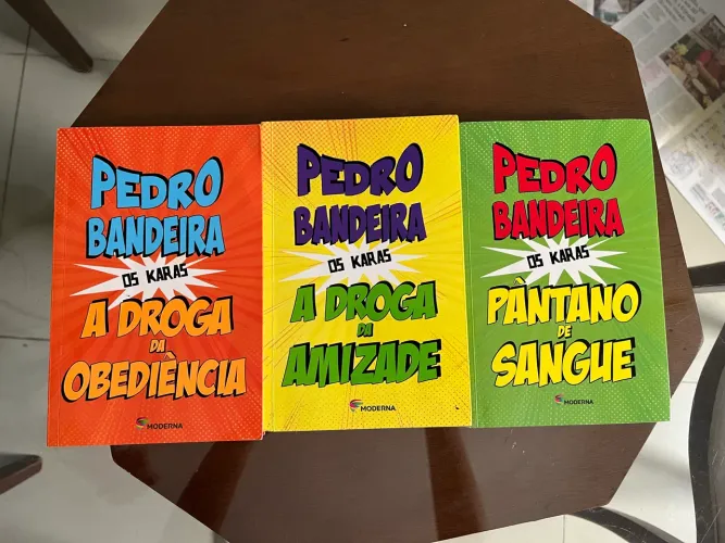 Kit 3 livros Pedro Bandeira - Os Karas