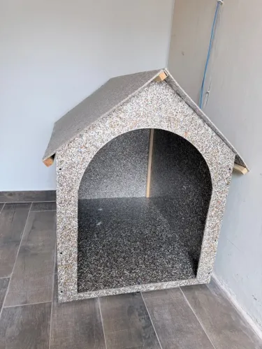 Casinha Caes Cachorro Ecológica Reciclável Madeira Pet Porte
