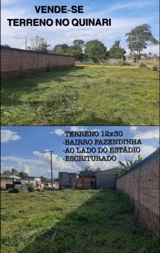 Terreno no Quinari - Vendo ou Troco