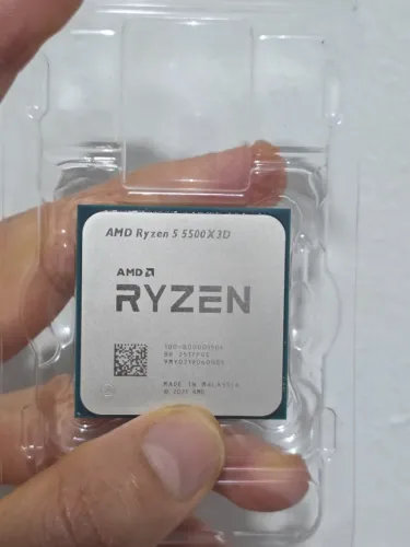Processador AMD Ryzen 5 5500X3D 3D-VCache - 100% Testado e Validado - PRODUTO (OEM)