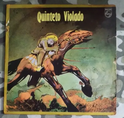 LP Vinil Quinteto Violado Quinteto Violado 1972 VG+ G