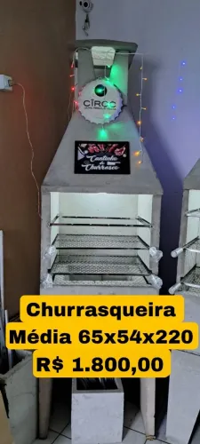 Churrasqueira Pré Moldada de Concreto