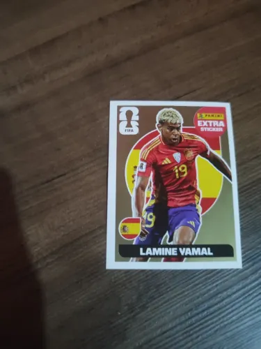 Figurinha legend Lamine Yamal Gold