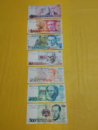 Cédulas de Cruzados e Cruzados Novos.