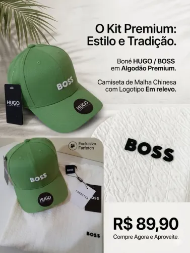 Conjunto camiseta +boné 