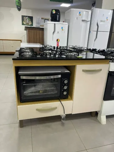 Fogão Cooktop  + balcão Novos entregamos 