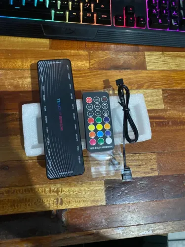 Hub Controladora Teucer ARGB para 10 FANS com controle 5v