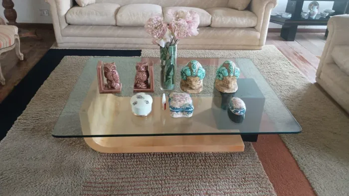Mesa de centro de Vidro