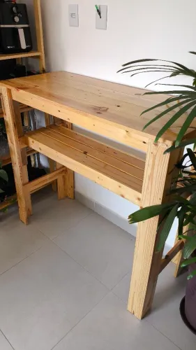 Mesa/Banco em palete