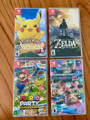 Jogos Nintendo Switch - R$ 250 cada
