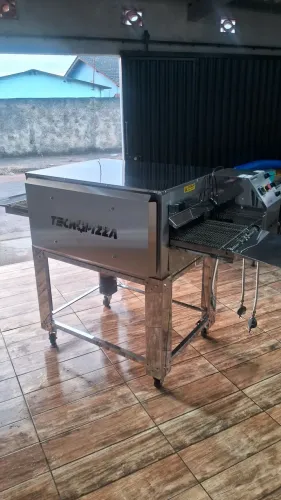 Forno esteira 40/100 tecnopizza A gás turbo 