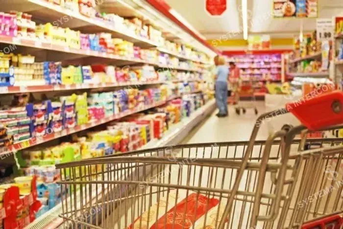 Mercado com estacionamento em Itaquaquecetuba