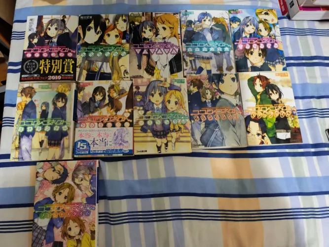Coleção completa de Kororo Connect em japonês (light novel)