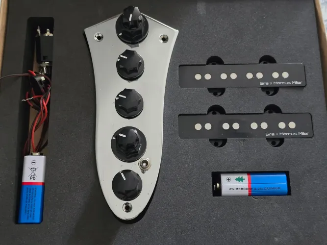 Preamp Sire Marcus Miller V7 + captadores Sire Marcus Miller 4c