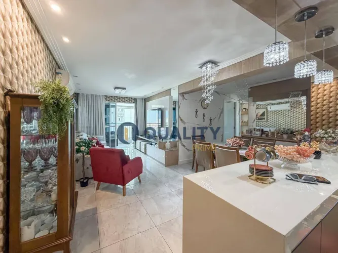 Apartamento com 3 suítes | 94 m² | Presidente Kennedy, Condomínio Jardim das Bromélias