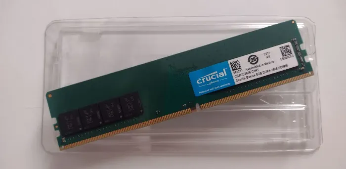 MEMÓRIA RAM CRUCIAL DDR4 8GB 