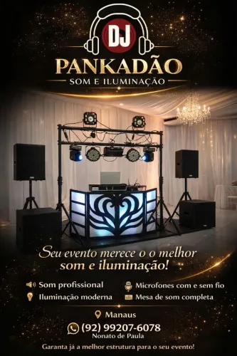 DJ,  iluminação,  sonorização 
