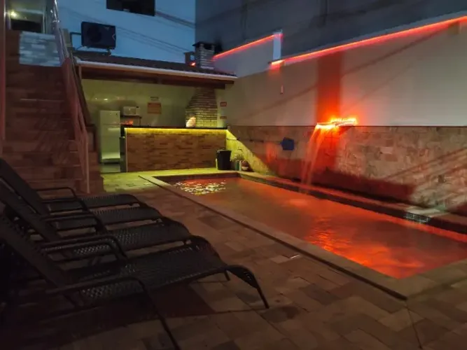 Combo Festa na Piscina + Bartender - casa com piscina +Bartender por 4h OPEN BAR