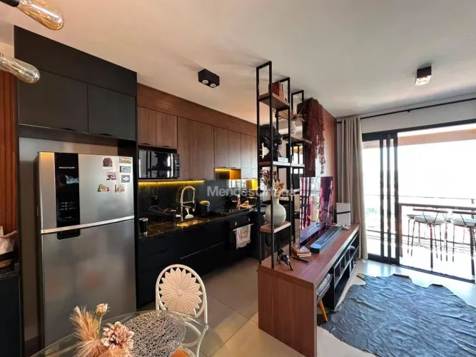 Apartamento mobiliado no ed. Kennedy