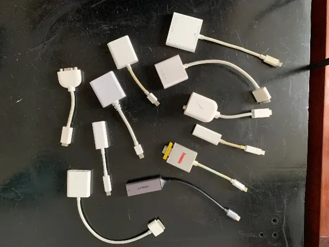 Cabos Conectores Conversores Apple antigos originais  