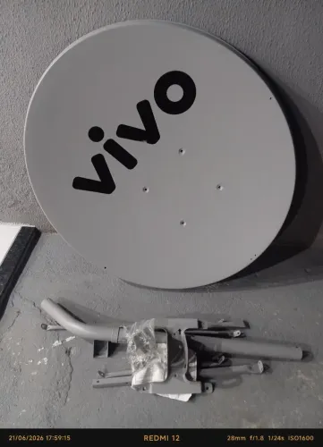 Antena DTH 90 centímetros ViVo,sky, Claro,oi 