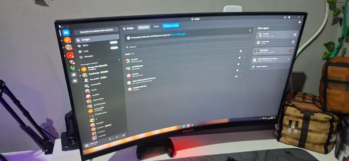 Monitor gamer AOC AGON 165hz 32"p curvo
